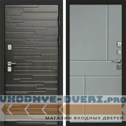 Дверь Termo Door Ривьера венге Горизонт Grey софт