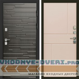 Дверь Termo Door Ривьера венге Горизонт Слоновая кость