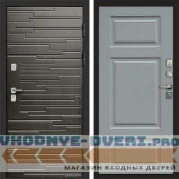 Дверь  Termo Door Ривьера венге Лион Grey софт