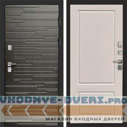 Дверь входная Termo Door Ривьера венге Марсель Слоновая кость (входная)