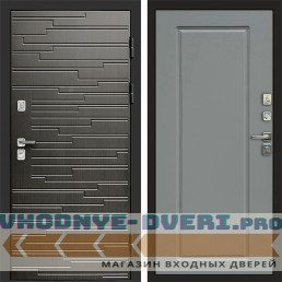Входная дверь Ривьера венге Гранд Grey софт
