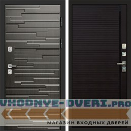 Входная дверь Ривьера венге Porte black
