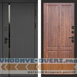 Входная дверь Роял графит Орех стандарт