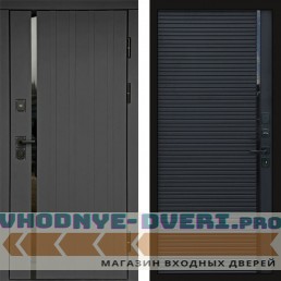 Входная дверь Роял графит Porte black