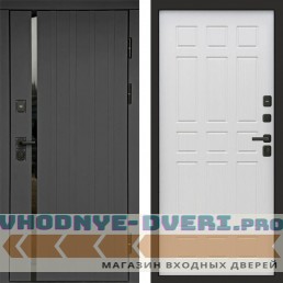 Входная дверь Роял графит Спарта лиственница