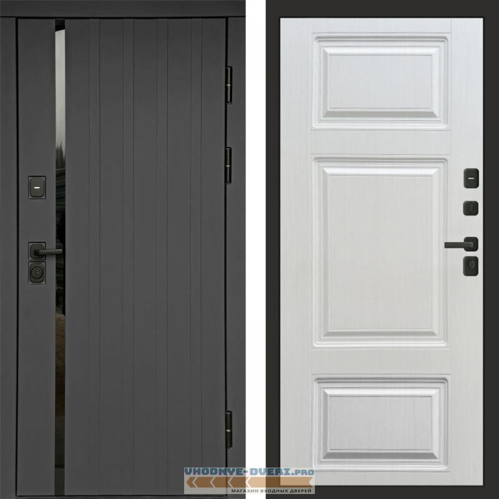 Входная дверь Роял графит Лион лиственница