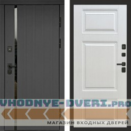 Входная дверь Роял графит Лион лиственница
