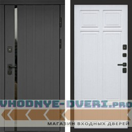 Входная дверь Роял графит Лиственница премиум