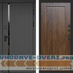 Входная дверь Роял графит Гранд дуб