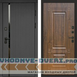 Входная дверь Роял графит Мадрид дуб