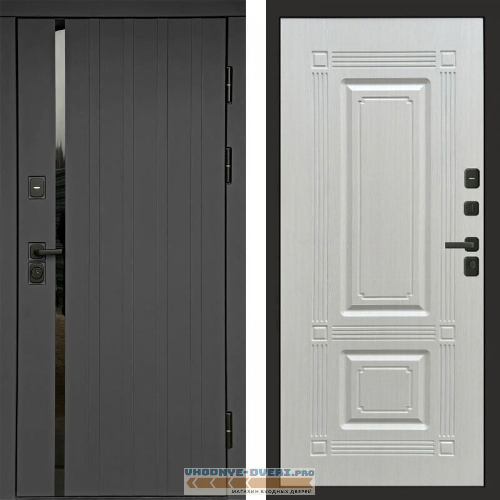 Входная дверь Роял графит Мадрид лиственница