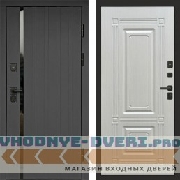 Входная дверь Роял графит Мадрид лиственница