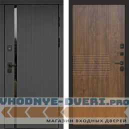 Входная дверь Роял графит Мастино дуб