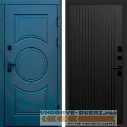 Termo Door Сфера Flat Черный кварц