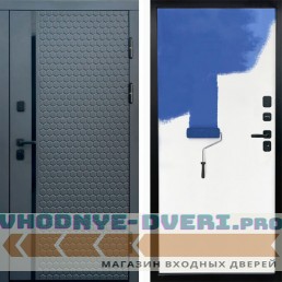 Входная дверь Simple графит Под покраску