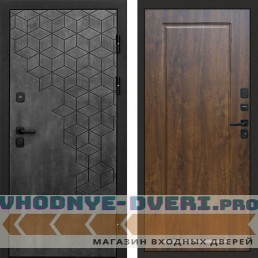 Входная дверь Спейс бетон Гранд дуб