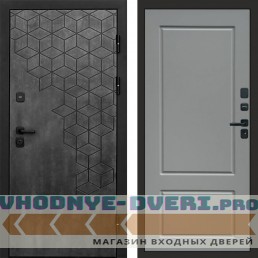 Входная дверь Спейс бетон Марсель grey софт