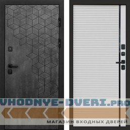 Входная дверь Спейс бетон Porte White