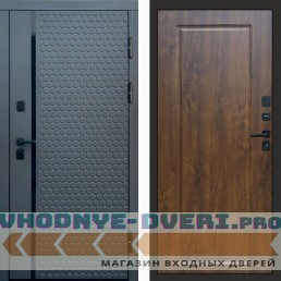 Входная дверь Simple графит Гранд дуб