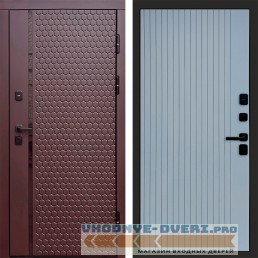 Termo Door Simple шоколад Flat Grey Софт