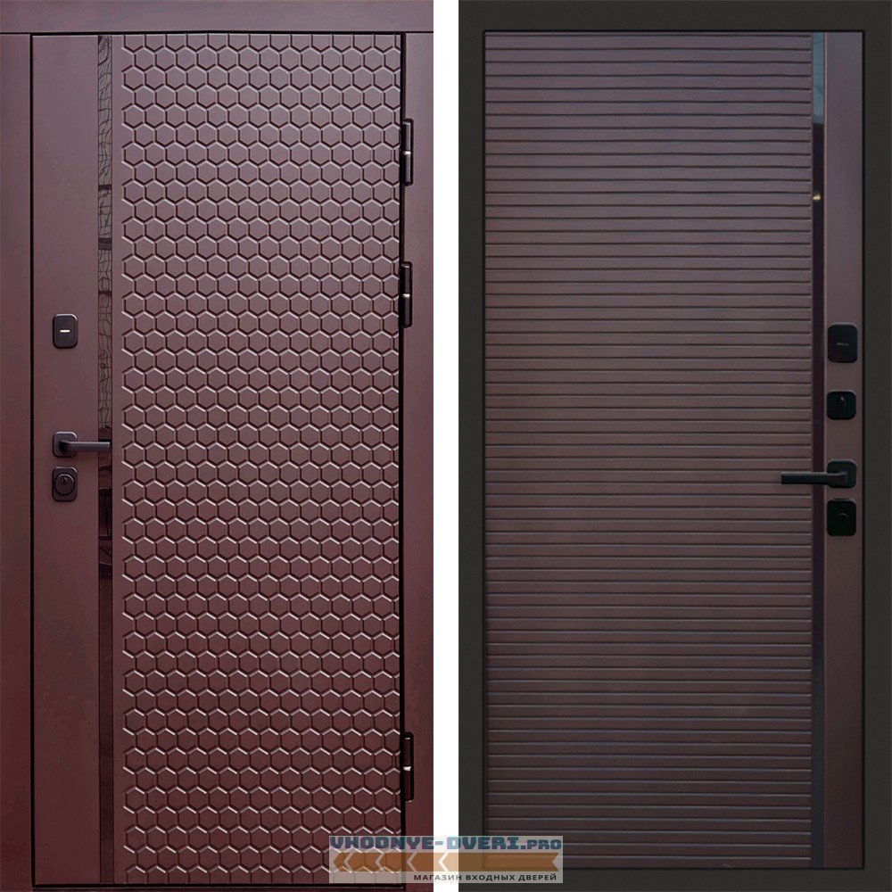 Входная дверь Simple шоколад Porte Шоколад