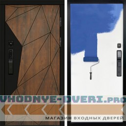 Входная дверь Геометрия смарт Под покраску