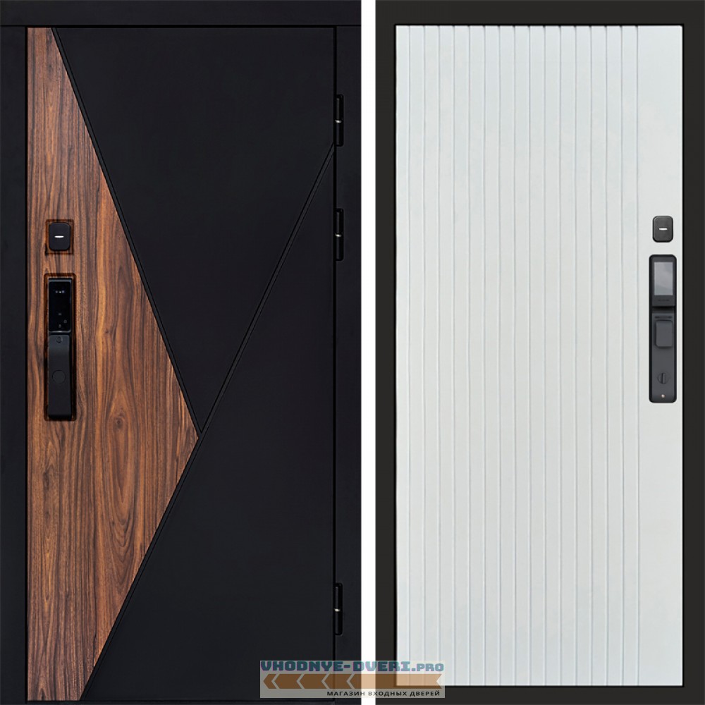 Дверь Termo Door  Smart (Смарт) Матрикс (Matrix) Flat Белый софт