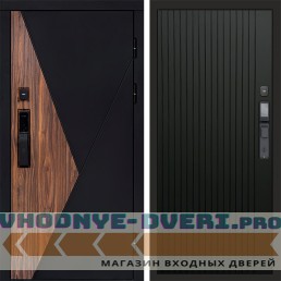 Termo Door  Smart (Смарт) Матрикс (Matrix) Flat Черный кварц