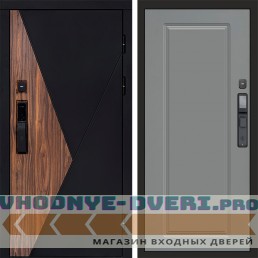 Входная дверь  Smart (Смарт) Матрикс (Matrix) Гранд Grey софт