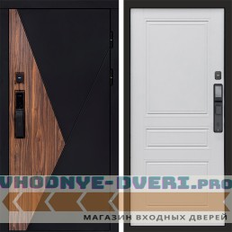 Входная дверь  Smart (Смарт) Матрикс (Matrix) Классика Белый матовый