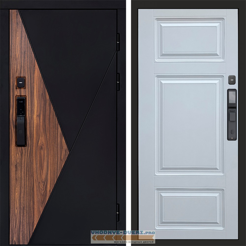 Дверь  Termo Door  Smart (Смарт) Матрикс (Matrix) Лион Белый софт