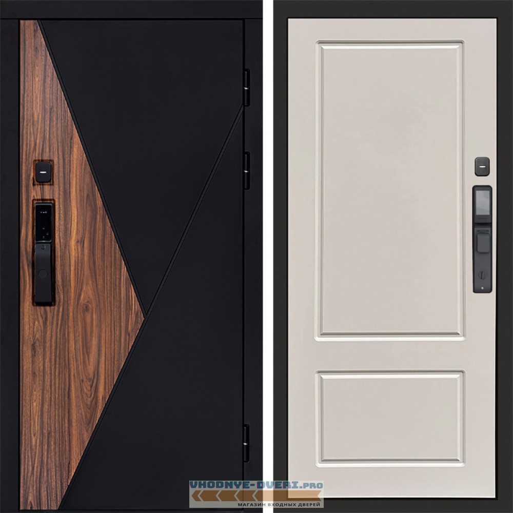 Дверь входная Termo Door  Smart (Смарт) Матрикс (Matrix) Марсель Слоновая кость