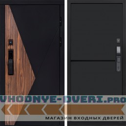 Входная дверь  Smart (Смарт) Матрикс (Matrix) Нео Блэк