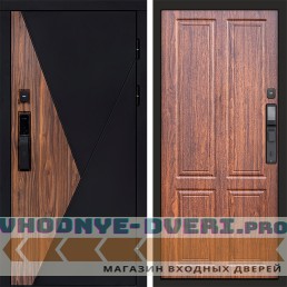 Входная дверь  Smart (Смарт) Матрикс (Matrix) Стандарт орех