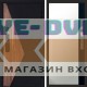 Дверь Termo Door  Smart (Смарт) Матрикс (Matrix) Зеркало фацет Черный кварц