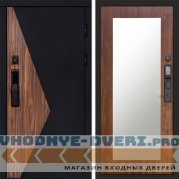 Входная дверь  Smart (Смарт) Матрикс (Matrix) Зеркало триумф дуб