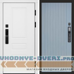 Termo Door  Smart (Смарт) Орегон White  Flat Grey Софт