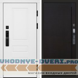 Входная дверь  Smart (Смарт) Орегон White  Porte black