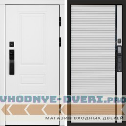 Входная дверь  Smart (Смарт) Орегон White  Porte white