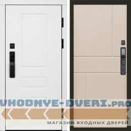 Дверь Termo Door  Smart (Смарт) Орегон White  Горизонт Слоновая кость