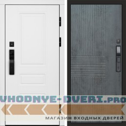 Termo Door  Smart (Смарт) Орегон White  Мастино Бетон темный