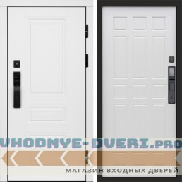 Входная дверь  Smart (Смарт) Орегон White  Спарта лиственница