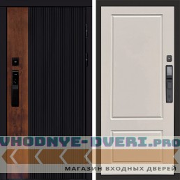 Входная дверь Престиж смарт Марсель слоновая кость