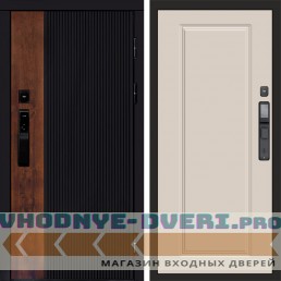 Входная дверь Престиж смарт Гранд слоновая кость