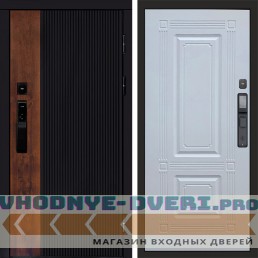 Входная дверь Престиж смарт Мадрид белый софт