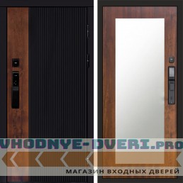 Входная дверь Престиж смарт Зеркало триумф дуб