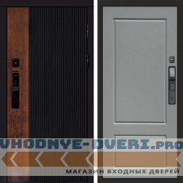 Входная дверь Престиж смарт Марсель grey софт