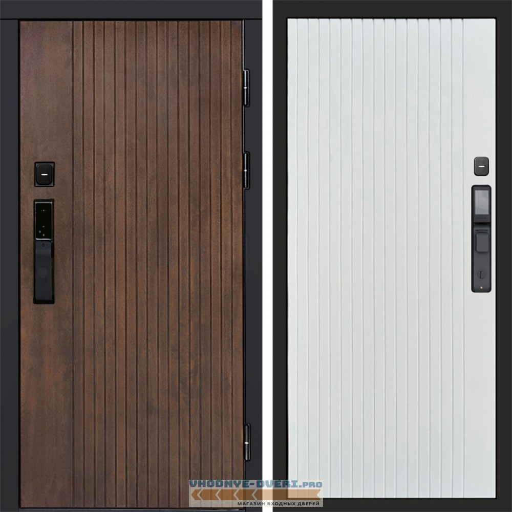 Дверь Termo Door  Smart (Смарт) Твист Ультра Flat Белый софт