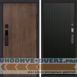 Termo Door  Smart (Смарт) Твист Ультра Flat Черный кварц