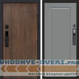 Входная дверь  Smart (Смарт) Твист Ультра Гранд Grey софт